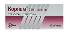 Купить корнам, таблетки 5мг, 20 шт в Дзержинске