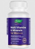 Мультивитамины и минералы для женщин Эвалар, таблетки покрытые оболочкой, 90шт БАД