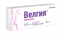 Купить велгия, раствор для подкожного введения 1.7 мг/доза 3мл шприц-ручка 1шт с иглами 5шт в Дзержинске