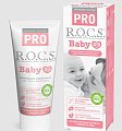 Купить рокс (r.o.c.s) зубная паста для детей pro baby минеральная защита и нежный уход, 45г в Дзержинске