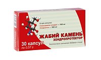 Купить жабий камень хондопротектор, капсулы массой 570 мг, 30 шт бад в Дзержинске