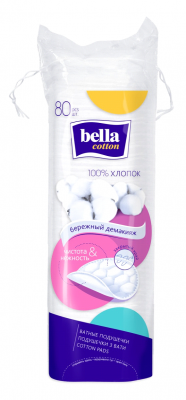 Купить bella cotton (белла) ватные диски 80 шт в Дзержинске