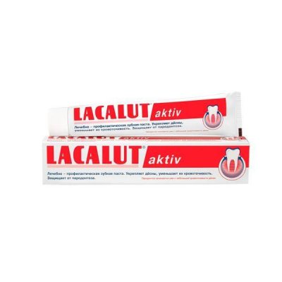 Купить lacalut (лакалют) зубная паста актив, 50г в Дзержинске