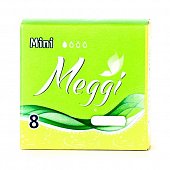 Купить meggi (мегги) тампоны гигиенические мини, 8 шт в Дзержинске