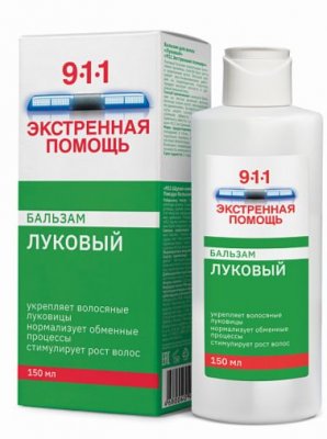 Купить 911 луковый бальзам для волос от выпадения и облысения, 150мл в Дзержинске