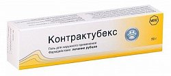 Купить контрактубекс, гель для наружного применения, 50г в Дзержинске