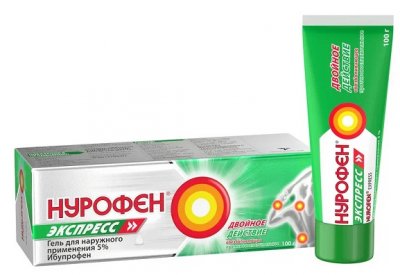 Купить нурофен экспресс, гель для наружного применения 5%, 100г туба в Дзержинске