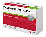 Купить индапамид-велфарм, таблетки, покрытые пленочной оболочкой 2,5мг, 50 шт в Дзержинске