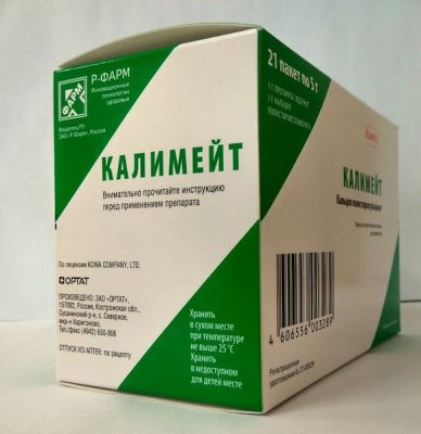 Купить калимейт, порошок для приготовления суспензии внутрь, пакет 5г 21шт в Дзержинске