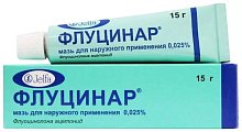 Купить флуцинар, мазь для наружного применения 0,025%, 15г в Дзержинске