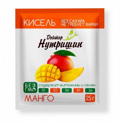 Купить кисель доктор нутришин манго, пакет 25г бад в Дзержинске
