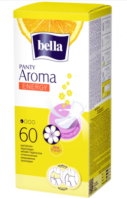 Купить bella (белла) прокладки panty aroma energy 60 шт в Дзержинске