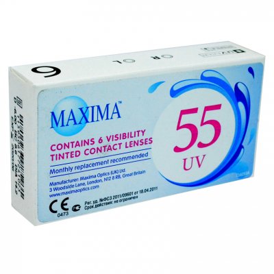 Купить контактные линзы maxima 55 comfort plus №6, -1,75 в Дзержинске