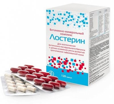 Купить лостерин витаминно-минеральный комплекс, капсулы 120 шт бад в Дзержинске