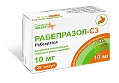 Купить рабепразол-сз, капсулы кишечнорастворимые 10мг, 28 шт в Дзержинске