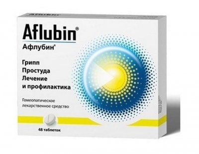 Купить афлубин, таблетки подъязычные гомеопатические, 48 шт в Дзержинске