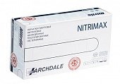 Купить перчатки archdale nitrimax смотровые нитриловые нестерильные неопудренные текстурированные размер s, 100 шт белые в Дзержинске