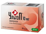 Купить ультоп, капсулы кишечнорастворимые 10мг, 28 шт в Дзержинске