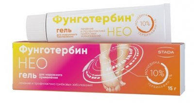 Купить фунготербин нео, гель для наружного применения, 15г в Дзержинске