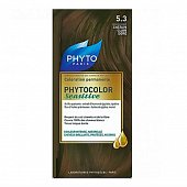 Купить фитосолба фитоколор (phytosolba phyto color) краска для волос оттенок 5,3 светло-золотистый шатен в Дзержинске