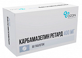 Купить карбамазепин ретард, таблетки с пролонгированным высвобождением 400мг 50шт в Дзержинске