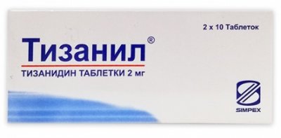 Купить тизанил, таблетки 2мг, 30шт в Дзержинске