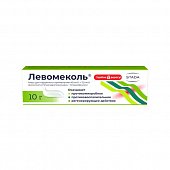 Купить левомеколь, мазь для наружного применения 40 мг/г+7,5 мг/г, 10г в Дзержинске