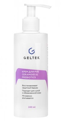 Купить гельтек крем для рук ceramides&prebiotics, 240мл в Дзержинске