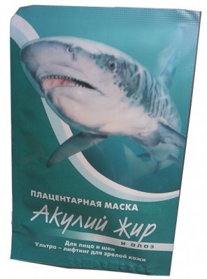 Купить акулья сила акулий жир маска для лица плацентарная алоэ 1шт в Дзержинске