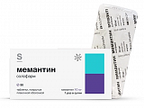 Купить мемантин солофарм, таблетки покрытые пленочной оболочкой 10 мг, 90 шт в Дзержинске