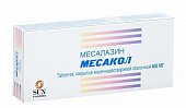 Купить месакол, таблетки покрытые кишечнорастворимой оболочкой 400мг, 50 шт в Дзержинске