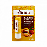 Мирида (Mirida), бальзам для губ питательный с экстрактом прополиса, маслом арганы и Ши, 4,2 г