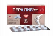 Купить тералив 275, таблетки покрытые пленочной оболочкой 275мг, 24шт в Дзержинске