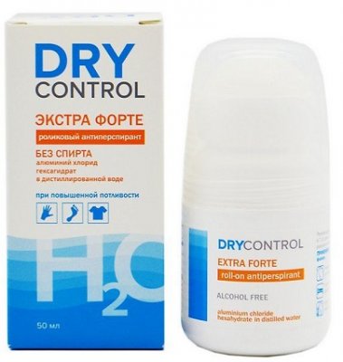 Купить dry control forte (драй контрол) экстра форте дабоматик от обильного потоотделения без спирта ролик 30% 50 мл в Дзержинске