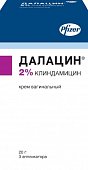 Купить далацин, крем вагинальный 2%, 20г в комплекте с аппликаторами 3 шт в Дзержинске