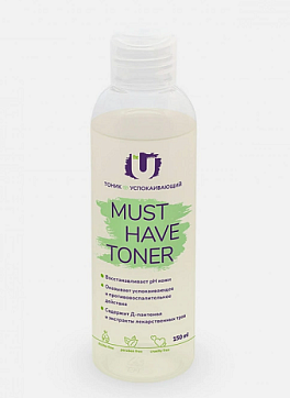 Гельтек THE U тоник для лица успокаивающий Must Have Toner, 150мл