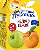 Купить бабушкино лукошко сок яблочно-персиковый для питания детей раннего возраста 200 мл в Дзержинске