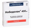 Купить нобедолак, таблетки, покрытые пленочной оболочкой 400мг, 28шт в Дзержинске