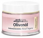 Купить медифарма косметик (medipharma cosmetics) olivenol крем для лица дневной интенсивный роза легкий, 50мл lsf-20 в Дзержинске