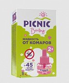 Купить пикник (picnic) baby жидкость от комаров 45 ночей, 30мл в Дзержинске