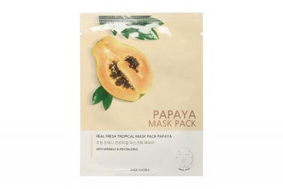 Купить джунгнани (jungnani) маска тканевая для лица папайа real fresh tropical 25мл в Дзержинске