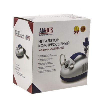 Купить ингалятор компрессорный amnb-501 компактный в Дзержинске