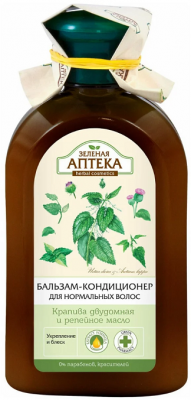 Купить зеленая аптека бальзам-кондиционер для волос крапива, репейное масло, 300мл в Дзержинске