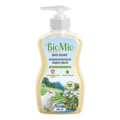 Купить биомои (biomio) жидкое мыло антибактериальное с эфирным маслом чайного дерева, 300 мл в Дзержинске