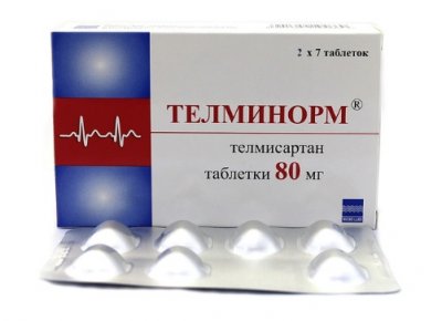Купить телминорм, таблетки 80мг, 14 шт в Дзержинске