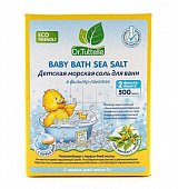 Купить dr.tuttelle (доктор туттелле) соль для ванны морская детская с экстрактом череды, 500г в Дзержинске