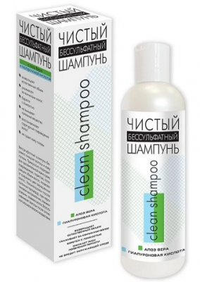 Купить чистый бессульфатный шампунь для волос алоэ вера и гиалуроновая кислота, 250мл в Дзержинске