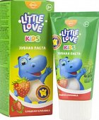 Купить little love (литтл лав) зубная паста детская сладкая клубника 2+, 62 гр в Дзержинске