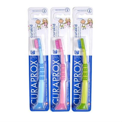 Купить curaprox (курапрокс) зубная щетка детская с гуммированной ручкой curaprox curakid 4260, 1 шт в Дзержинске