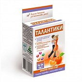 Купить талантики, конфеты йогуртовые витаминизированные с апельсиновым соком, 70г в Дзержинске